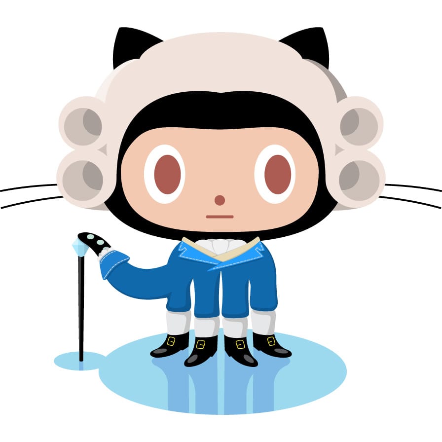 Founding Father Octocat