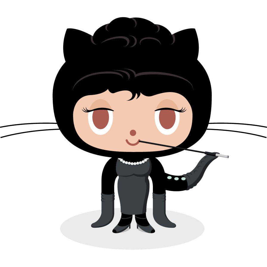 Octdrey Catburn GitHub Octodex