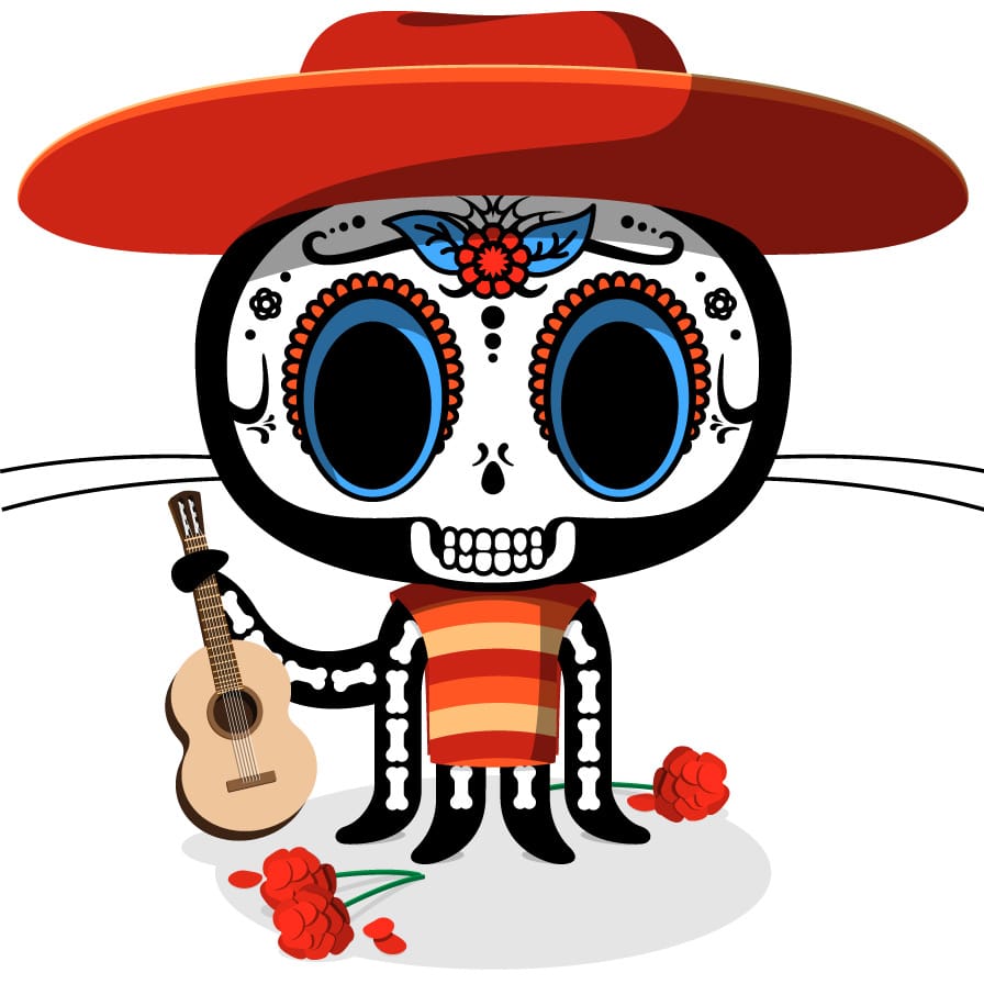 Image of Octocat De Los Muertos